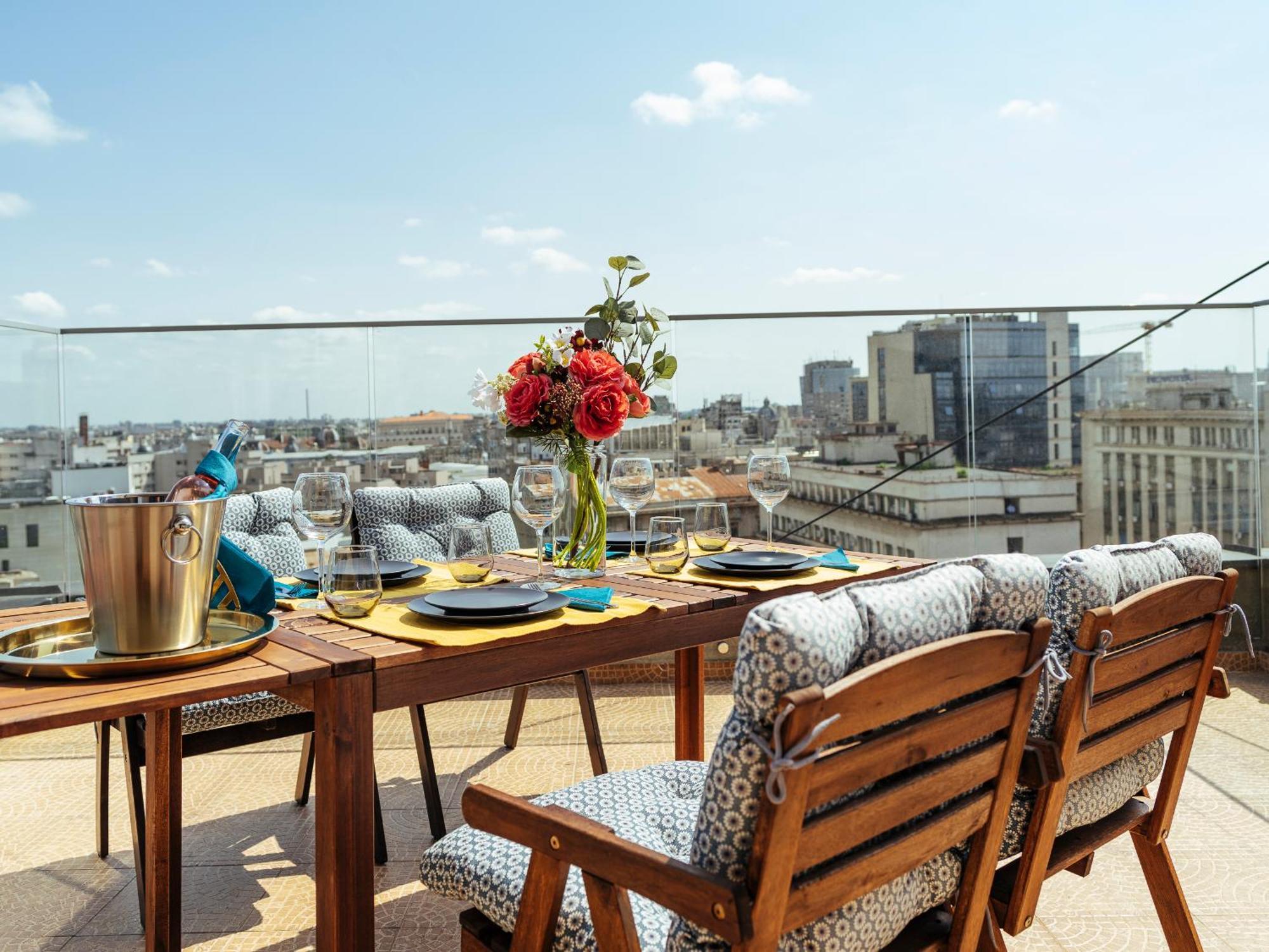 בוקרשט Wilson Old City Roof Top מראה חיצוני תמונה
