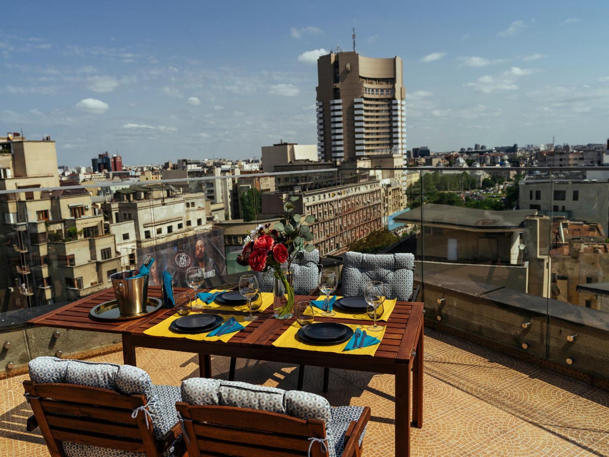 בוקרשט Wilson Old City Roof Top מראה חיצוני תמונה